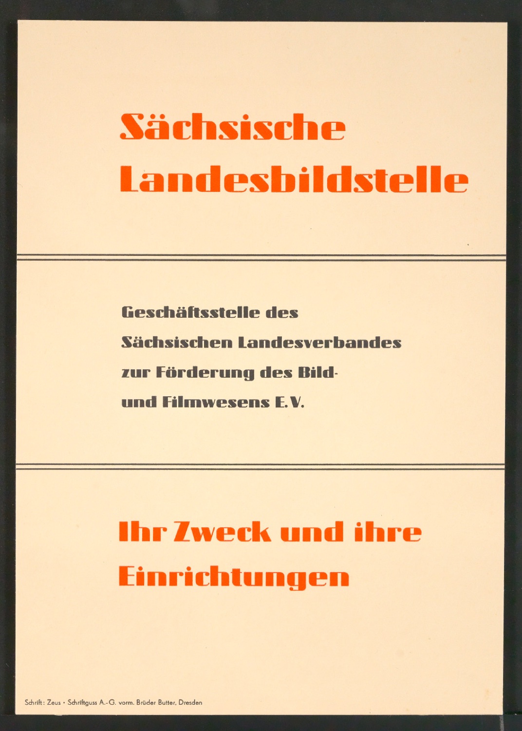 Schriftproben der Zeus — Blatt 3
