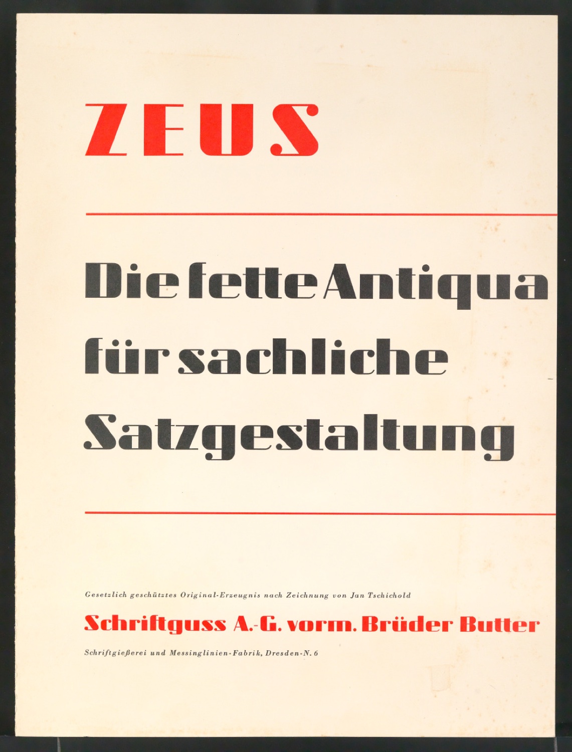 Zeus - Die fette Antiqua für sachliche Satzgestaltung — Blatt 28