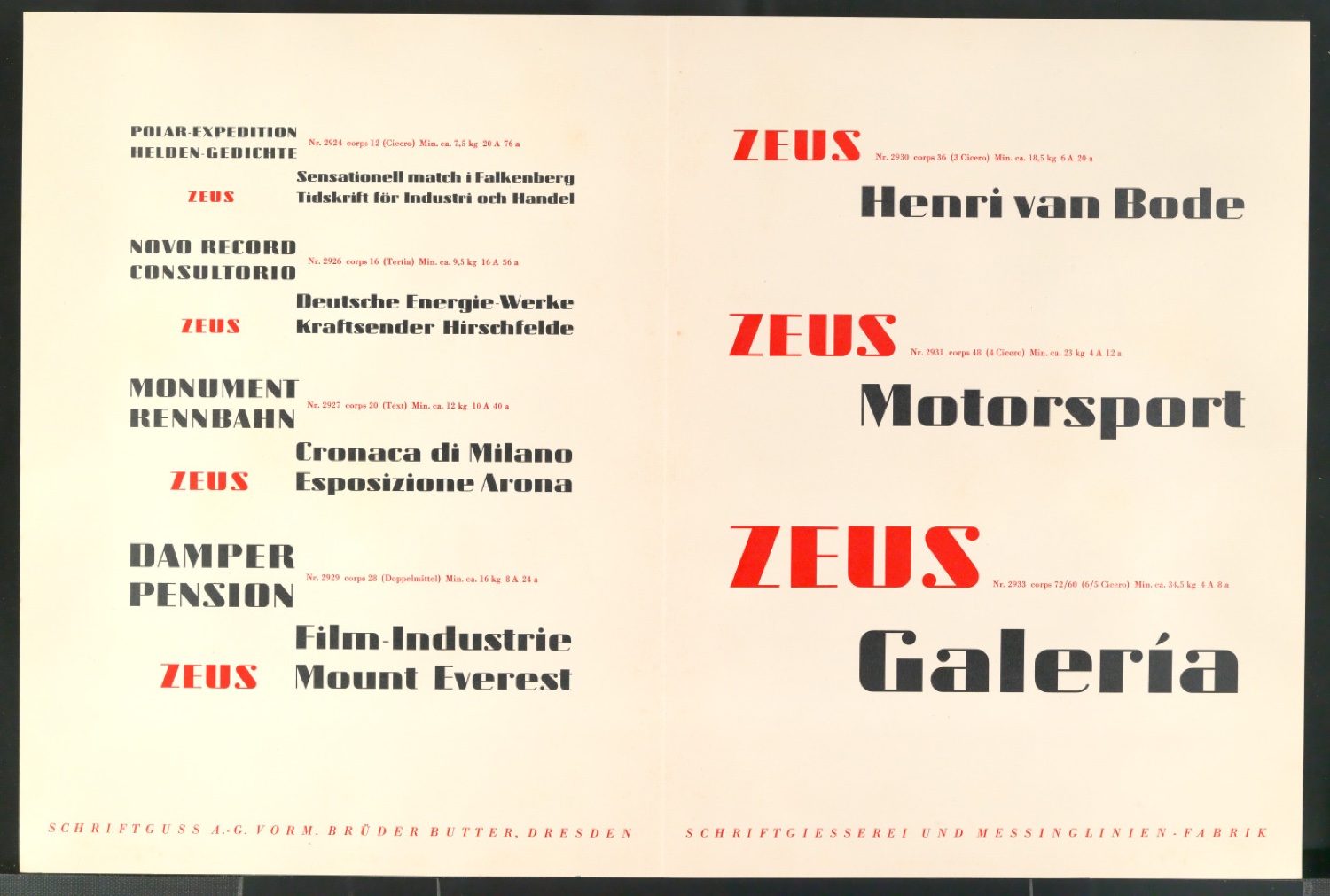Zeus - Die fette Antiqua für sachliche Satzgestaltung — Blatt 29