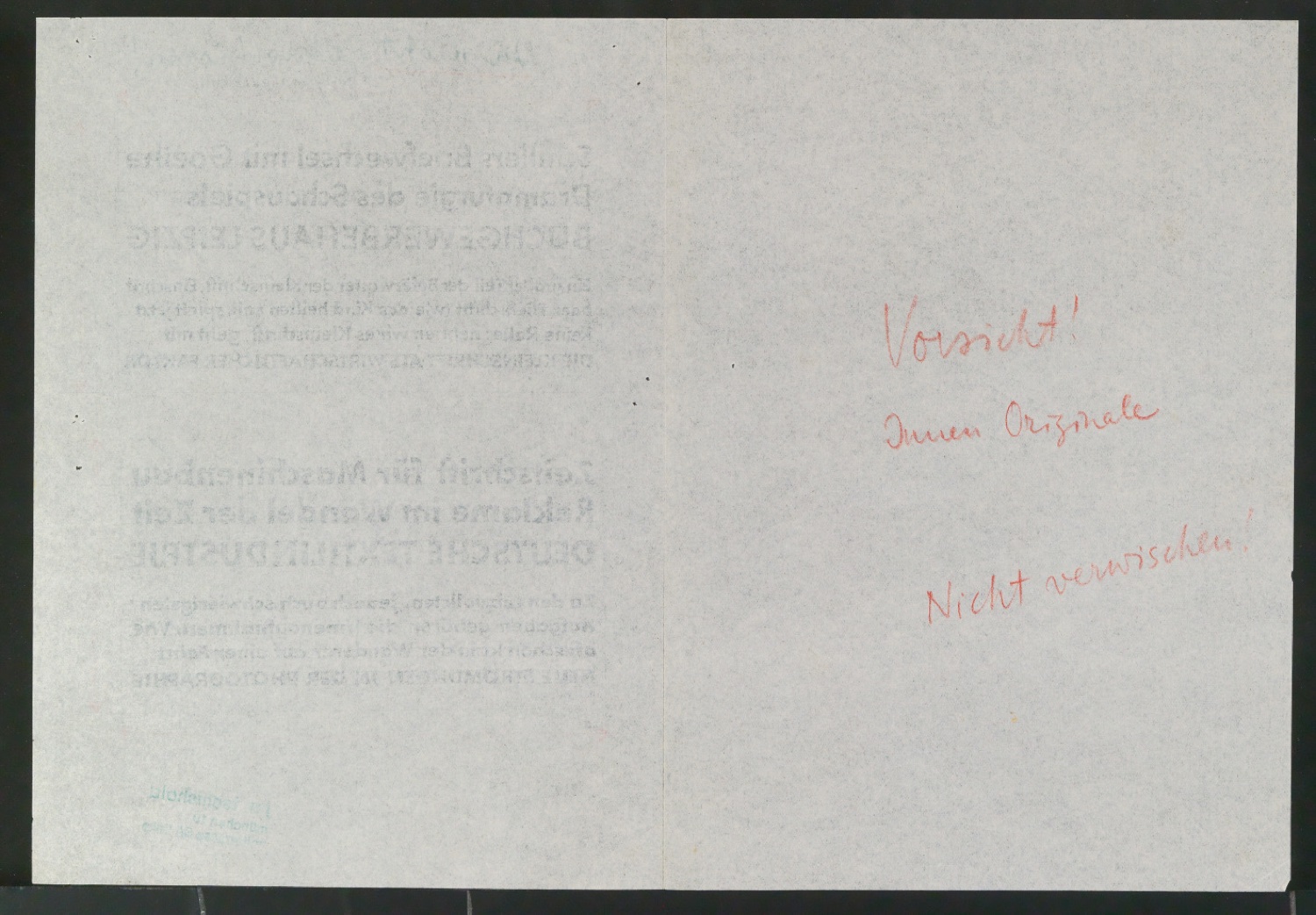 Entwurfsskizzen für Typografische Entwurfstechnik — Blatt 11