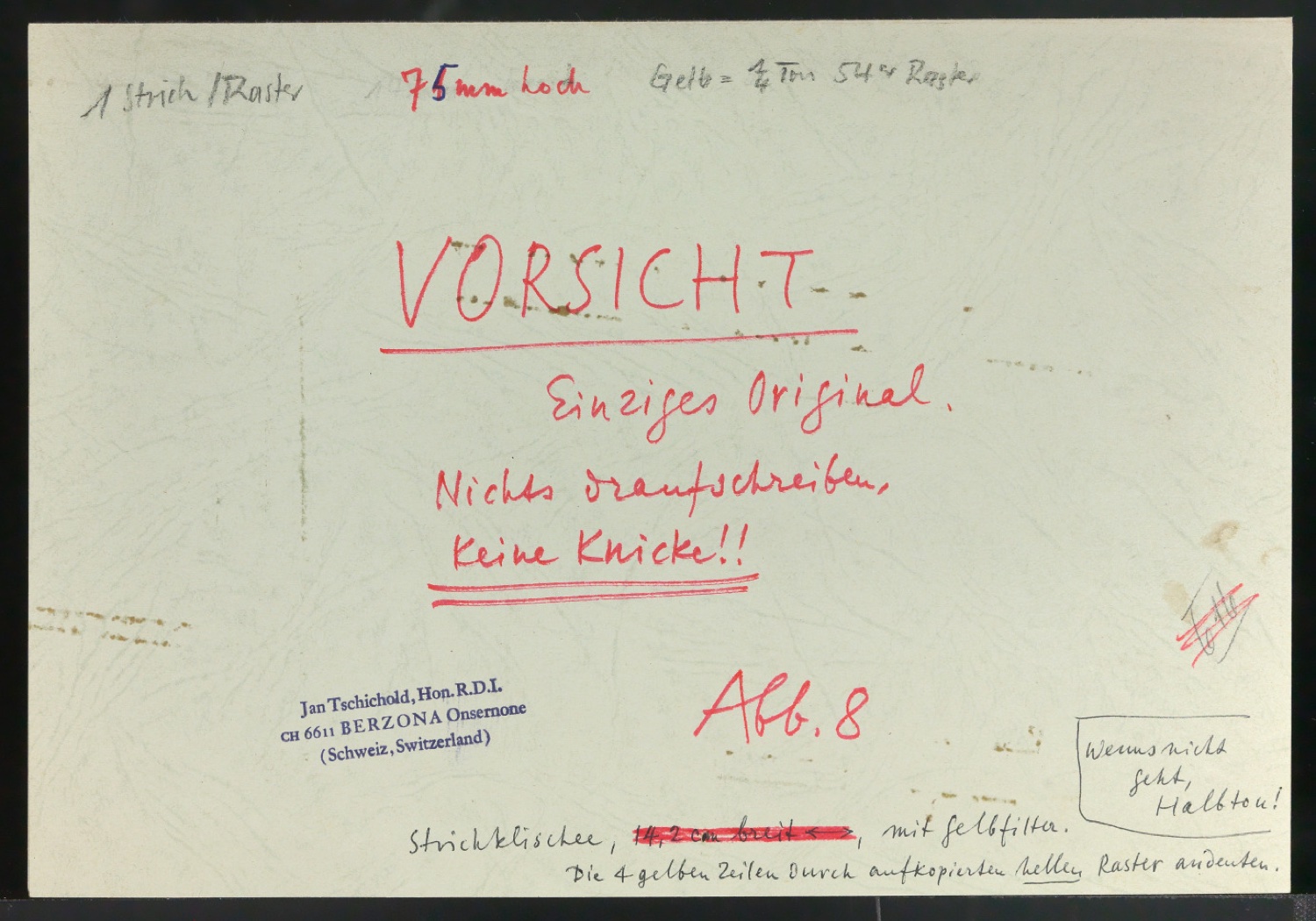 Klischeeabzüge des Plakates Festivals of the Bavarian State Theatres Munich — Blatt 3