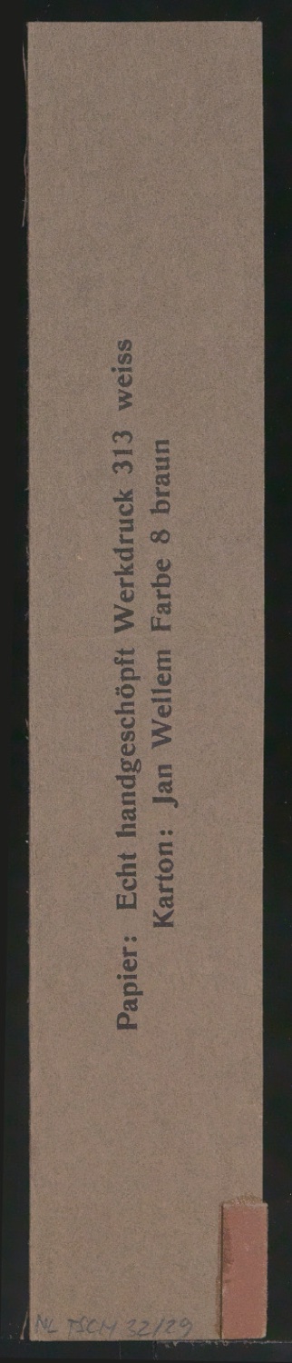 Entwurf für den Buchrücken von der Zauberer von Homburg und Monte Carlo — Blatt 2