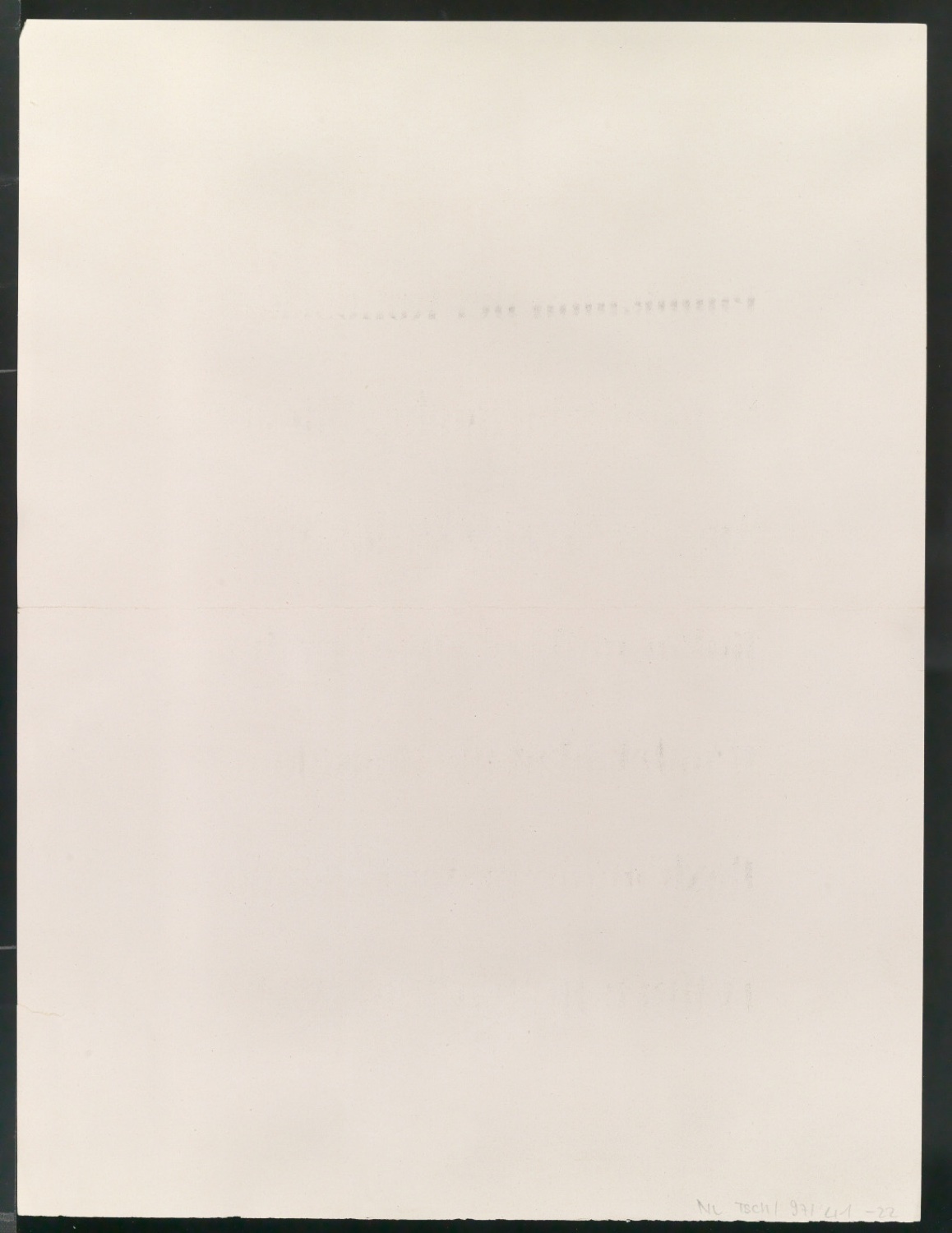 Probedrucke von Schriftproben für Schablonenschrift für die Stempel AG — Blatt 10