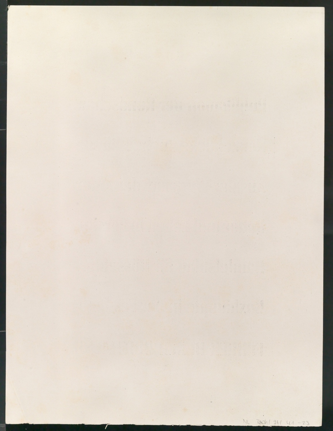 Probedrucke von Schriftproben für Schablonenschrift für die Stempel AG — Blatt 12