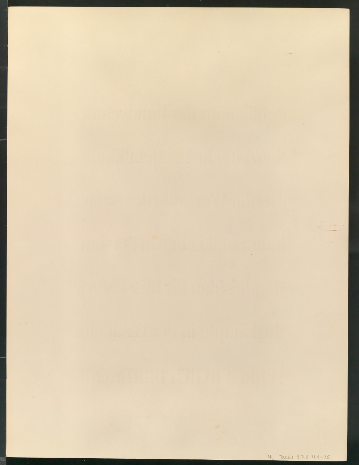 Probedrucke von Schriftproben für Schablonenschrift für die Stempel AG — Blatt 16
