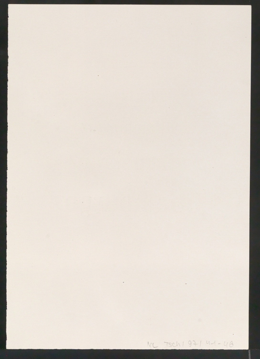Probedrucke von Schriftproben für Schablonenschrift für die Stempel AG — Blatt 56