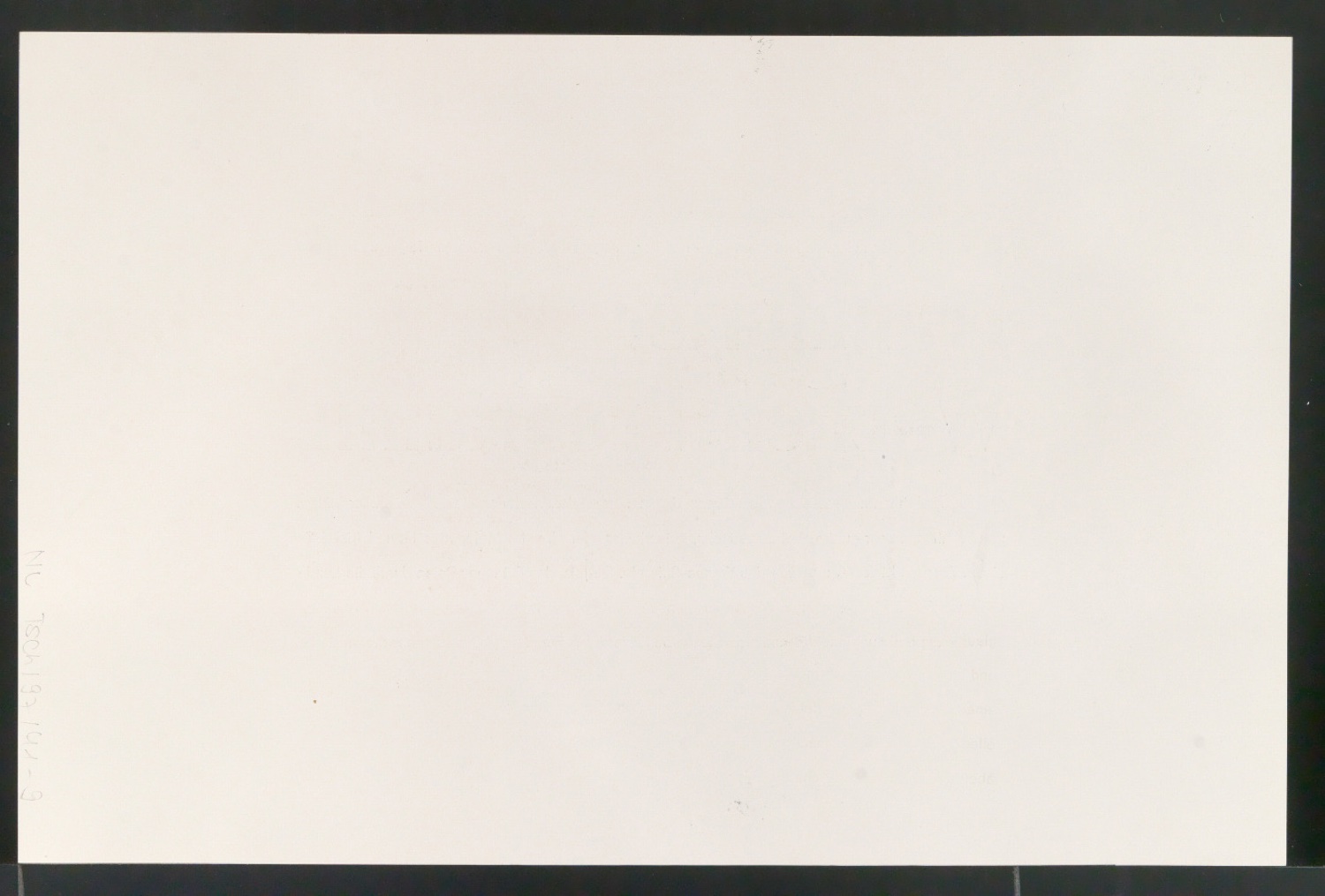 Probedrucke von Schriftproben für Schablonenschrift für die Stempel AG — Blatt 86