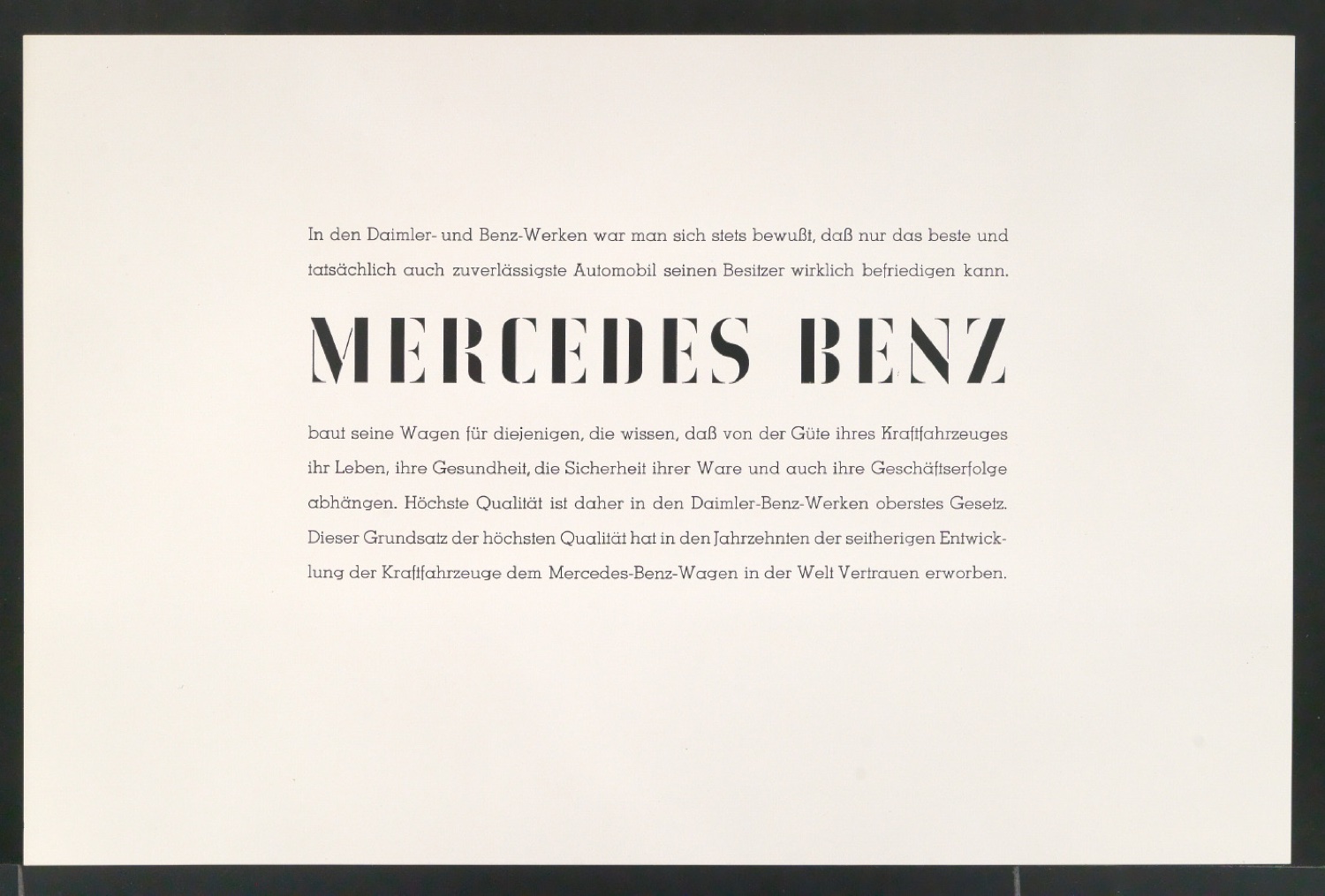 Probedrucke von Schriftproben für Schablonenschrift für die Stempel AG — Blatt 97