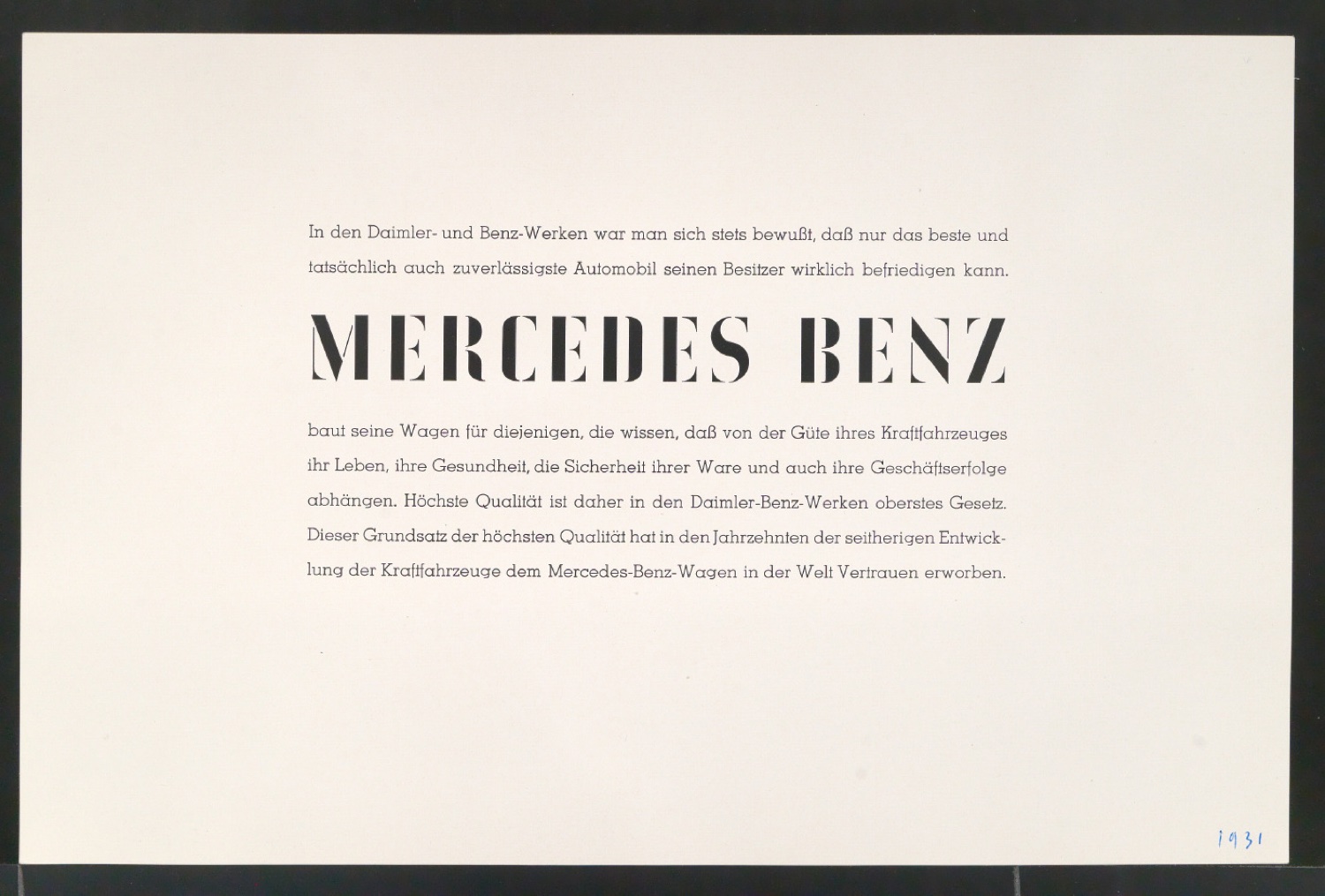 Probedrucke von Schriftproben für Schablonenschrift für die Stempel AG — Blatt 99