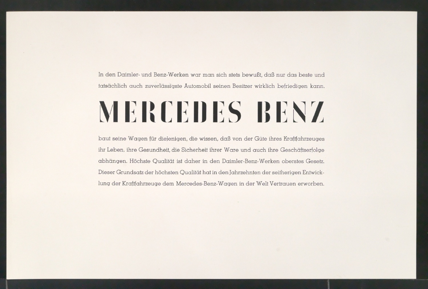 Probedrucke von Schriftproben für Schablonenschrift für die Stempel AG — Blatt 101