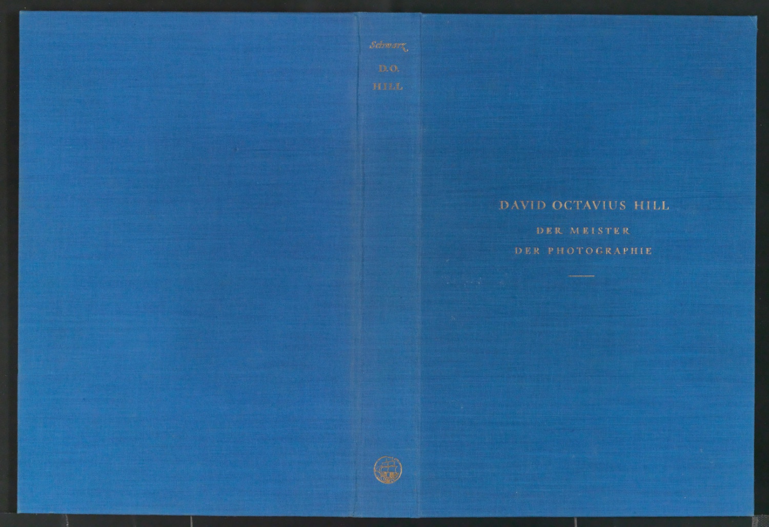 Einbanddecke für David Octavius Hill, der Meister der Photographie — Blatt 1