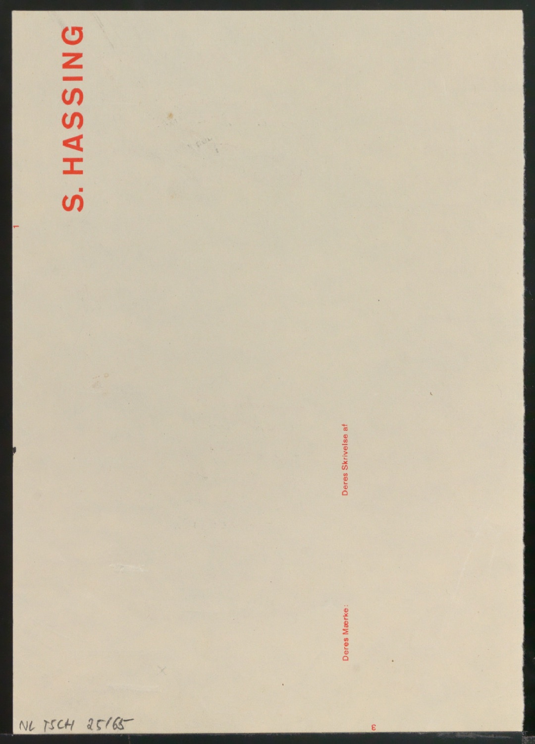 Versandliste Besprechungsexemplar von Typografische Entwurfstechnik — Blatt 2