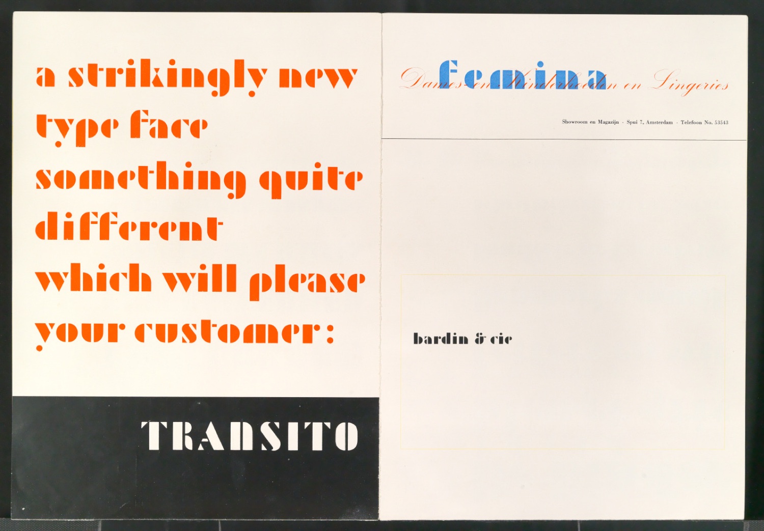 Schriftproben der Transito — Blatt 9