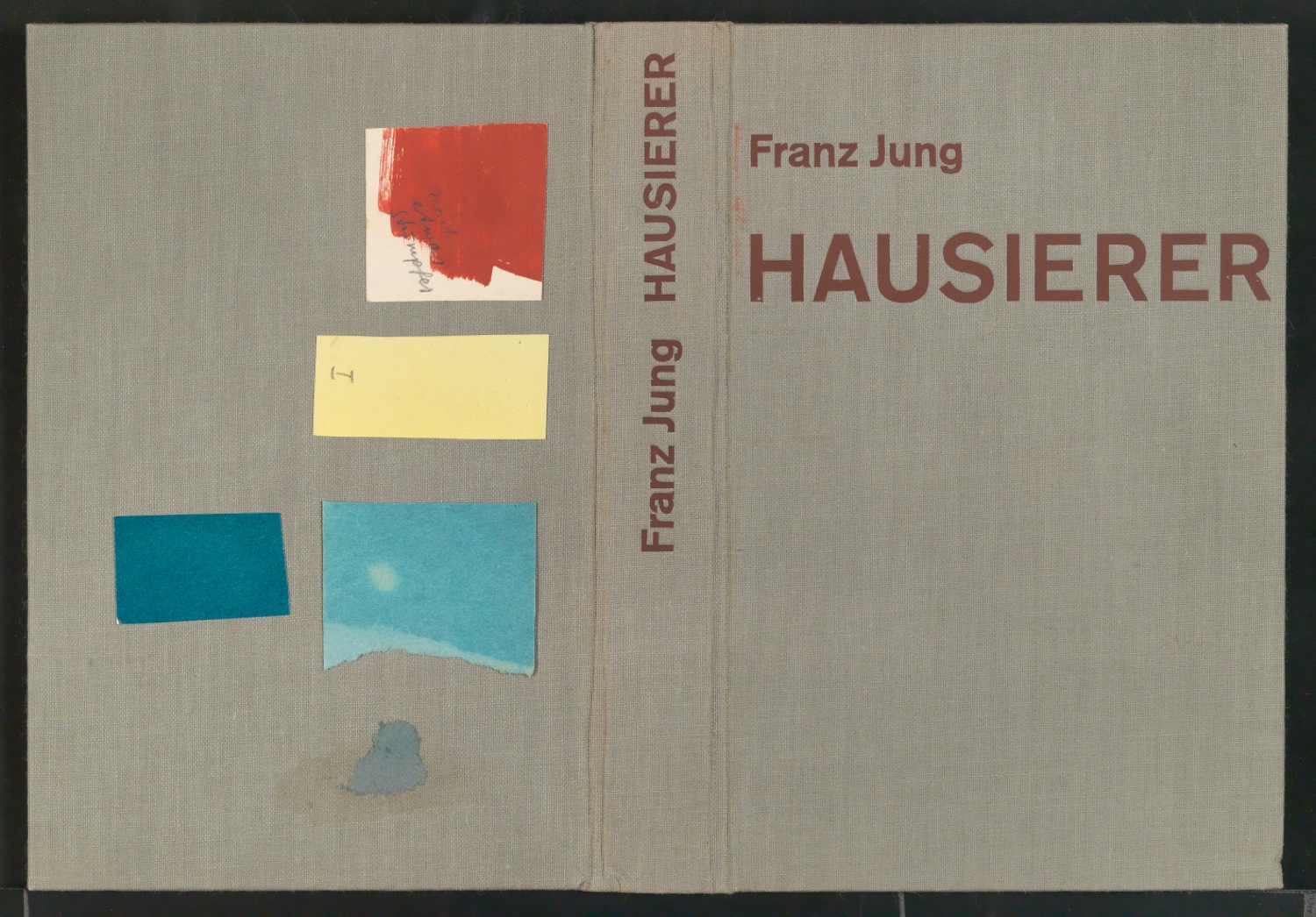 Einbanddecke für Hausierer — Blatt 1