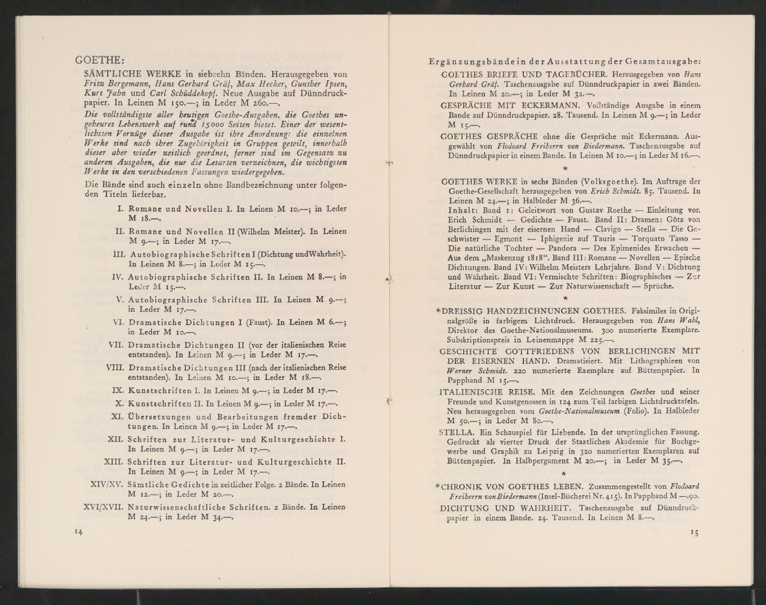 Bücher des Insel-Verlags — Blatt 9