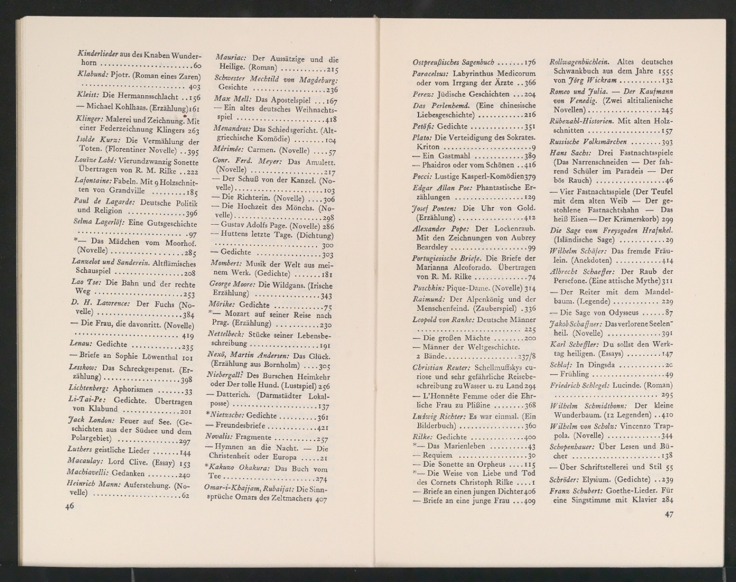 Bücher des Insel-Verlags — Blatt 25