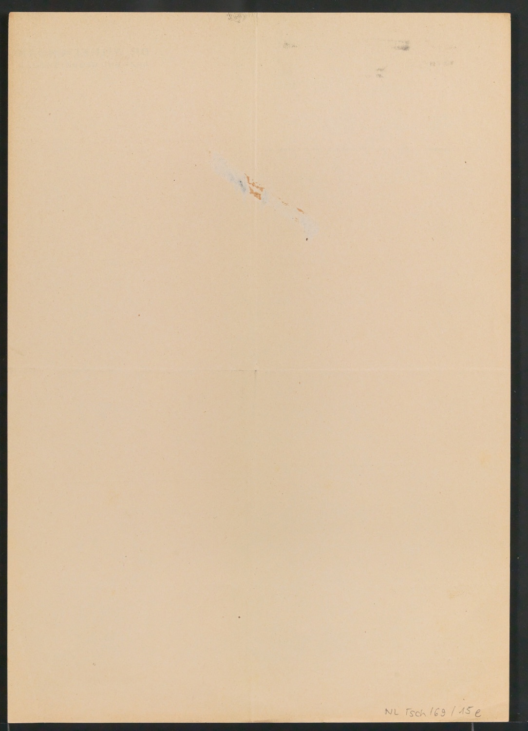 Drucksachen für Dr. Wilhelm Horn Arzt und Geburtshelfer — Blatt 10