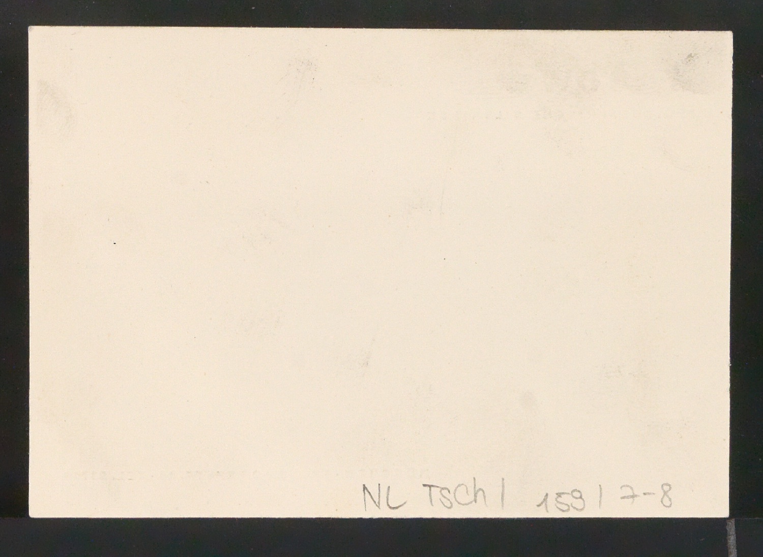 Korrekturfahne von Geschäftskarte für Fotograf Wasow — Blatt 2