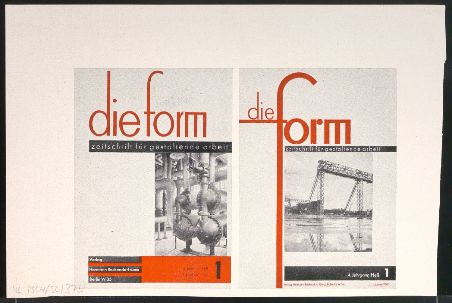 Wettbewerbsbeitrag Entwurf für Zeitschriftenumschlag von die form — Blatt 5