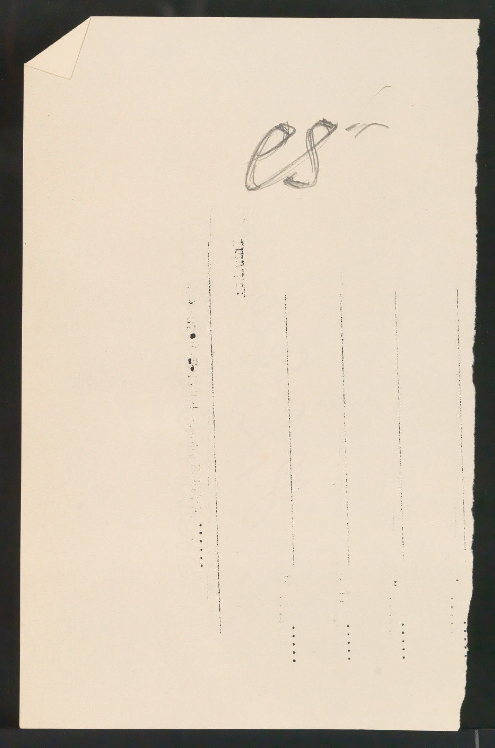 Entwurfszeichnungen verschiedener Schrifttypen — Blatt 3