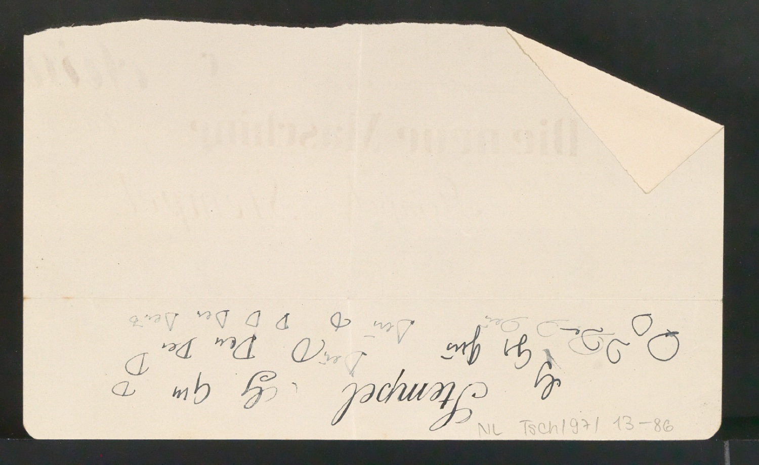 Entwurfszeichnungen von Schablonenschrift für die Stempel AG — Blatt 16