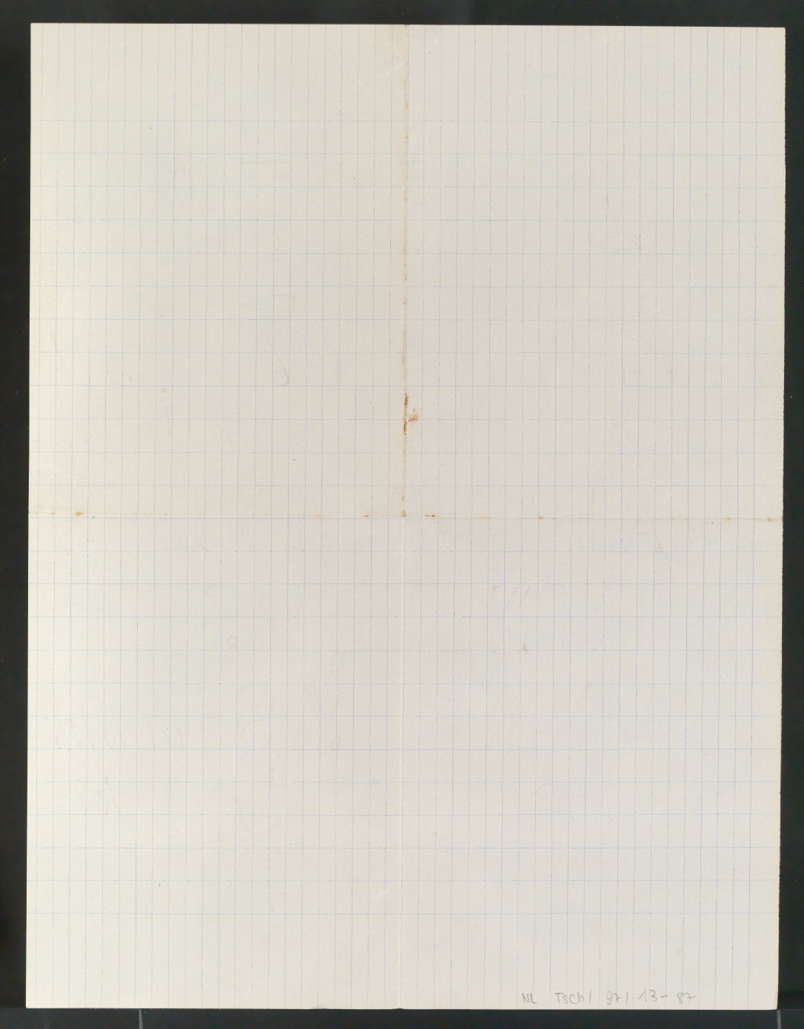 Entwurfszeichnungen von Schablonenschrift für die Stempel AG — Blatt 18