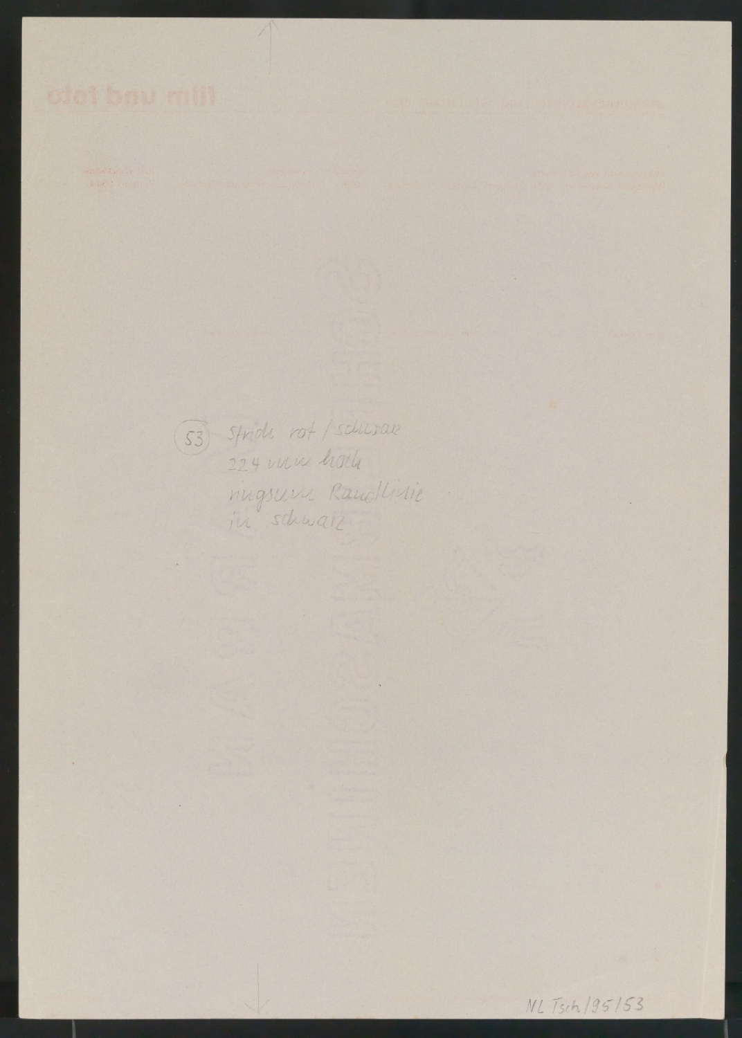 Briefbogen für Werkbund-Ausstellung Stuttgart 1929 - Film und Foto — Blatt 2