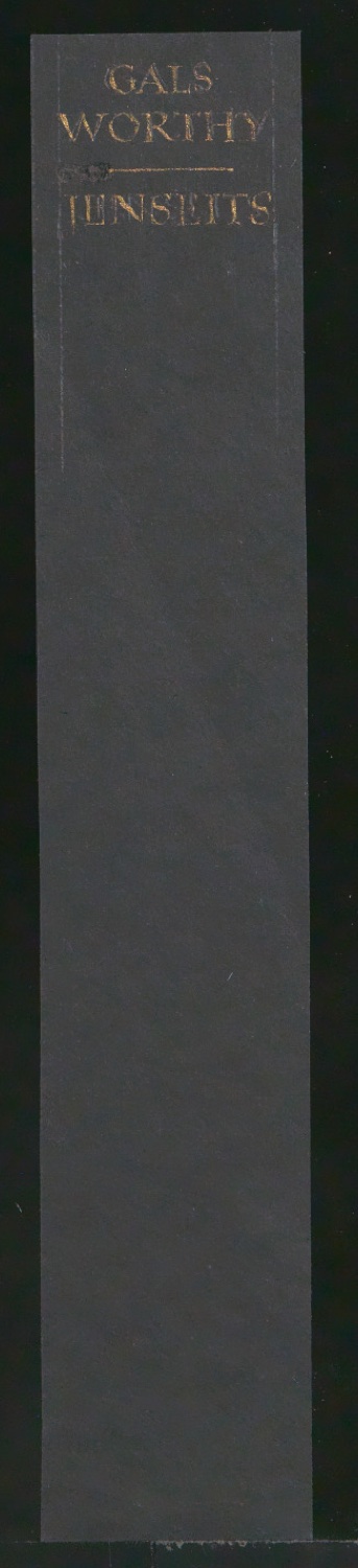 Entwürfe für den Buchrücken von Jenseits — Blatt 3