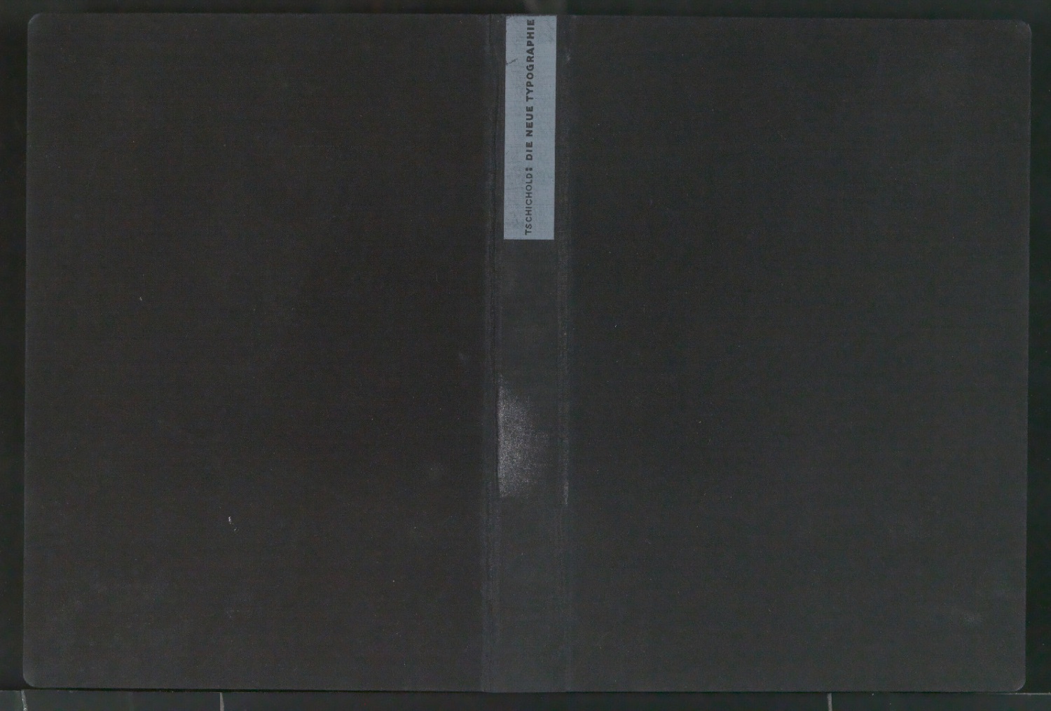 Einbanddecke für Die neue Typographie — Blatt 1