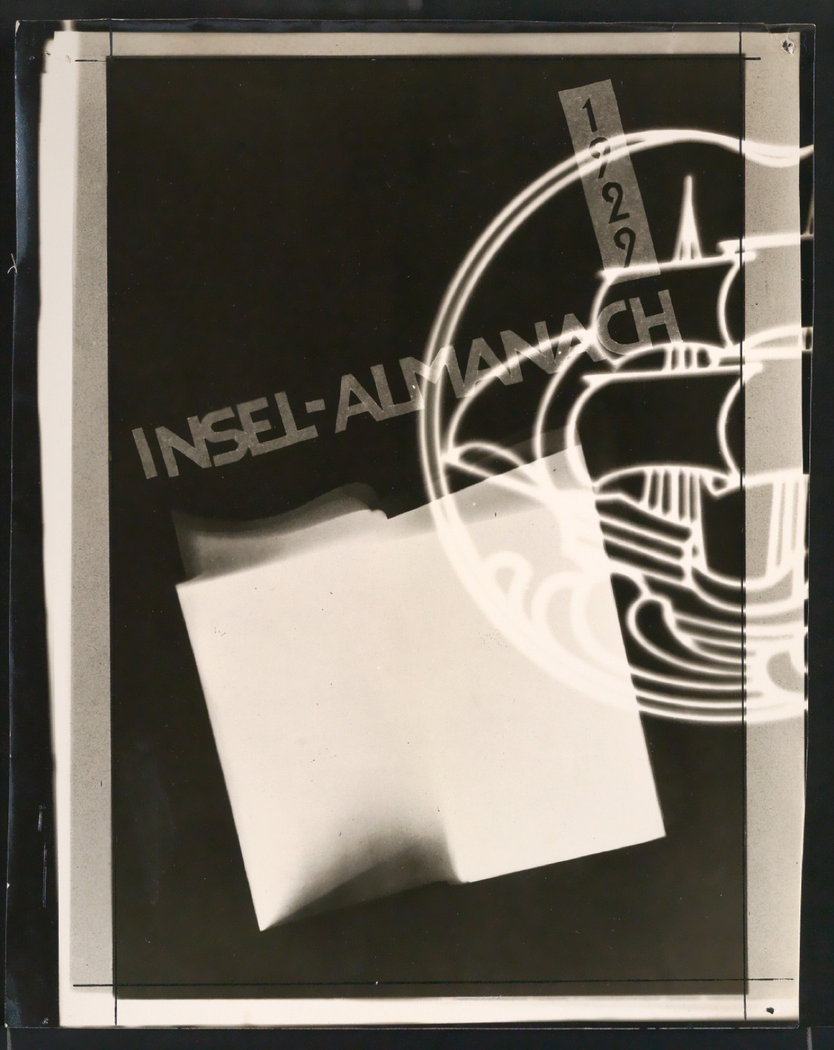 Entwürfe für den Bucheinband von Insel-Almanach 1929 — Blatt 3