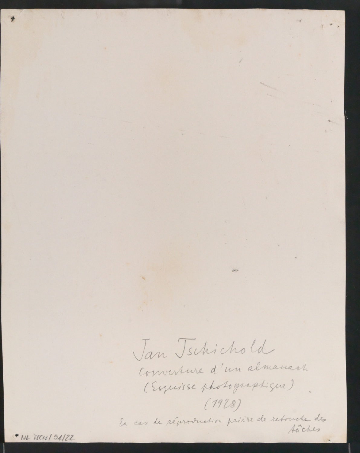 Entwürfe für den Bucheinband von Insel-Almanach 1929 — Blatt 4