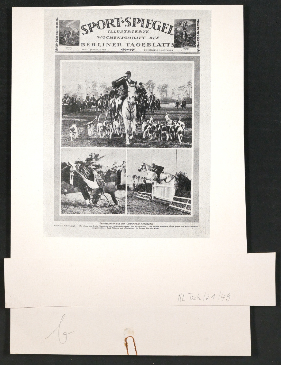 Probedruck von Tschicholds Beitrag zum Cover-Designwettbewerb von "die form" — Blatt 2