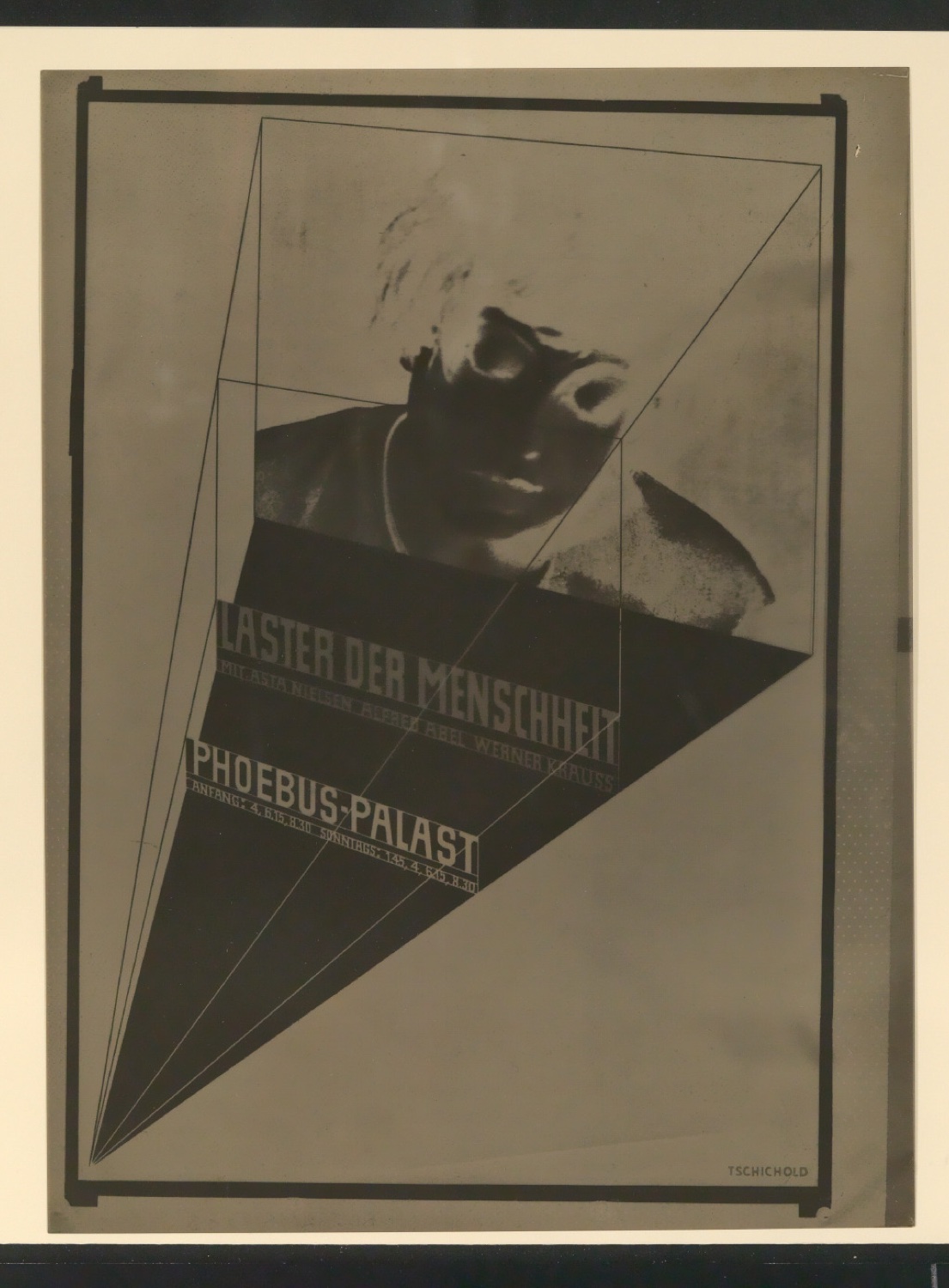 Verkleinertes Klischee von Plakat Laster der Menschheit für Phoebus-Palast — Blatt 1