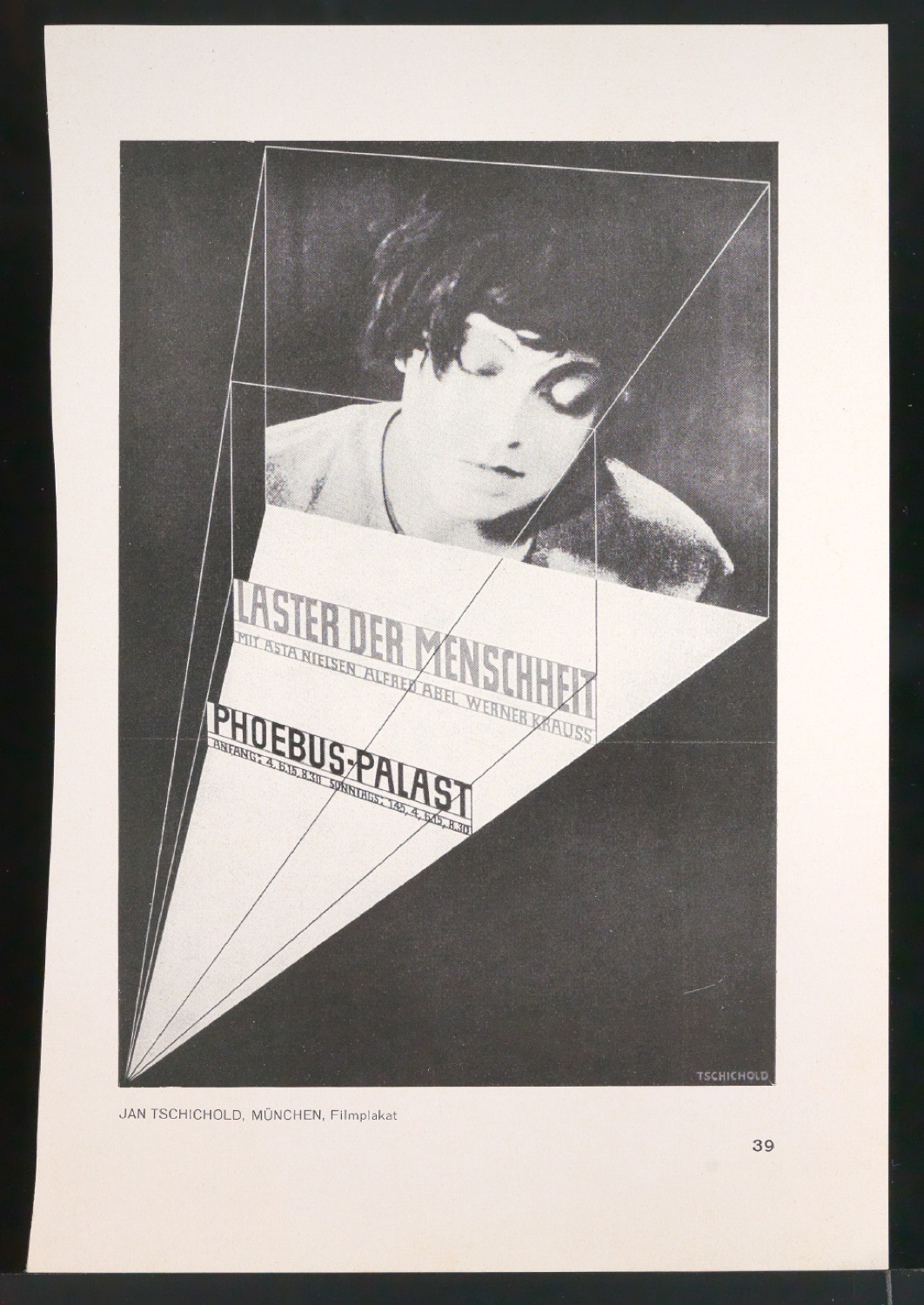Reproduktionsfotografien und verkleinerte Nachdrucke von Plakat Laster der Menschheit — Blatt 7