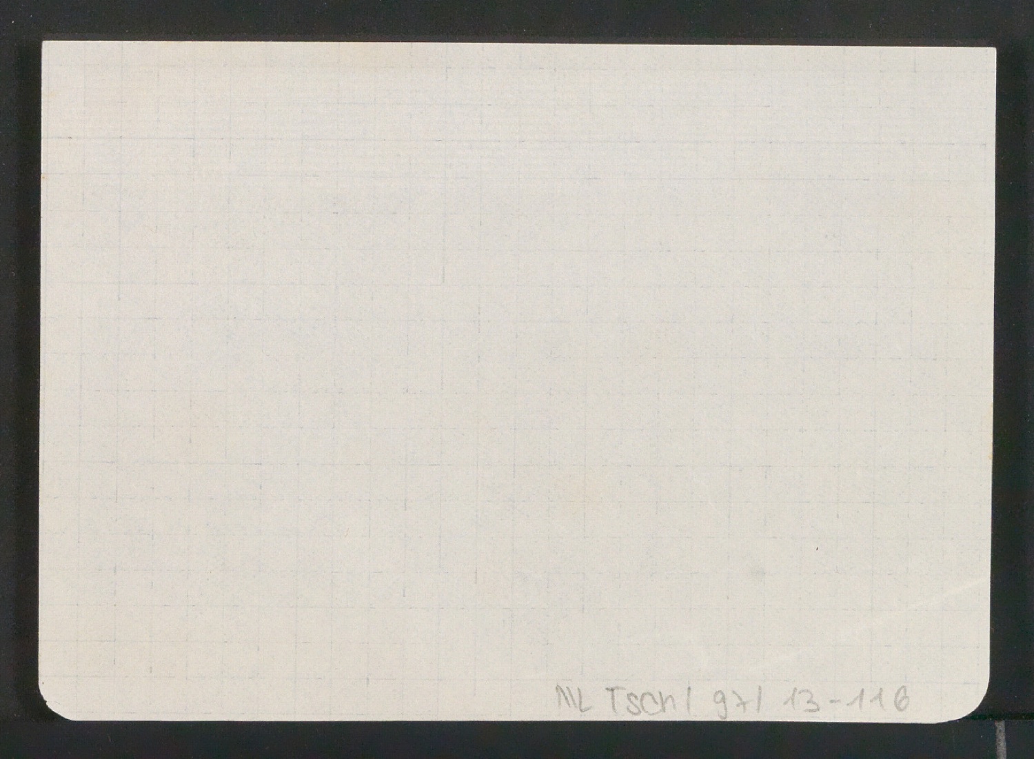 Entwurfszeichnungen für versuch einer neuen schrift — Blatt 16