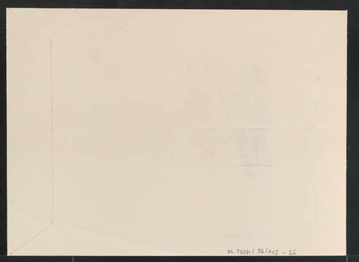 Briefumschlag Wichtige Mitteilung, Messe betreffend — Blatt 2