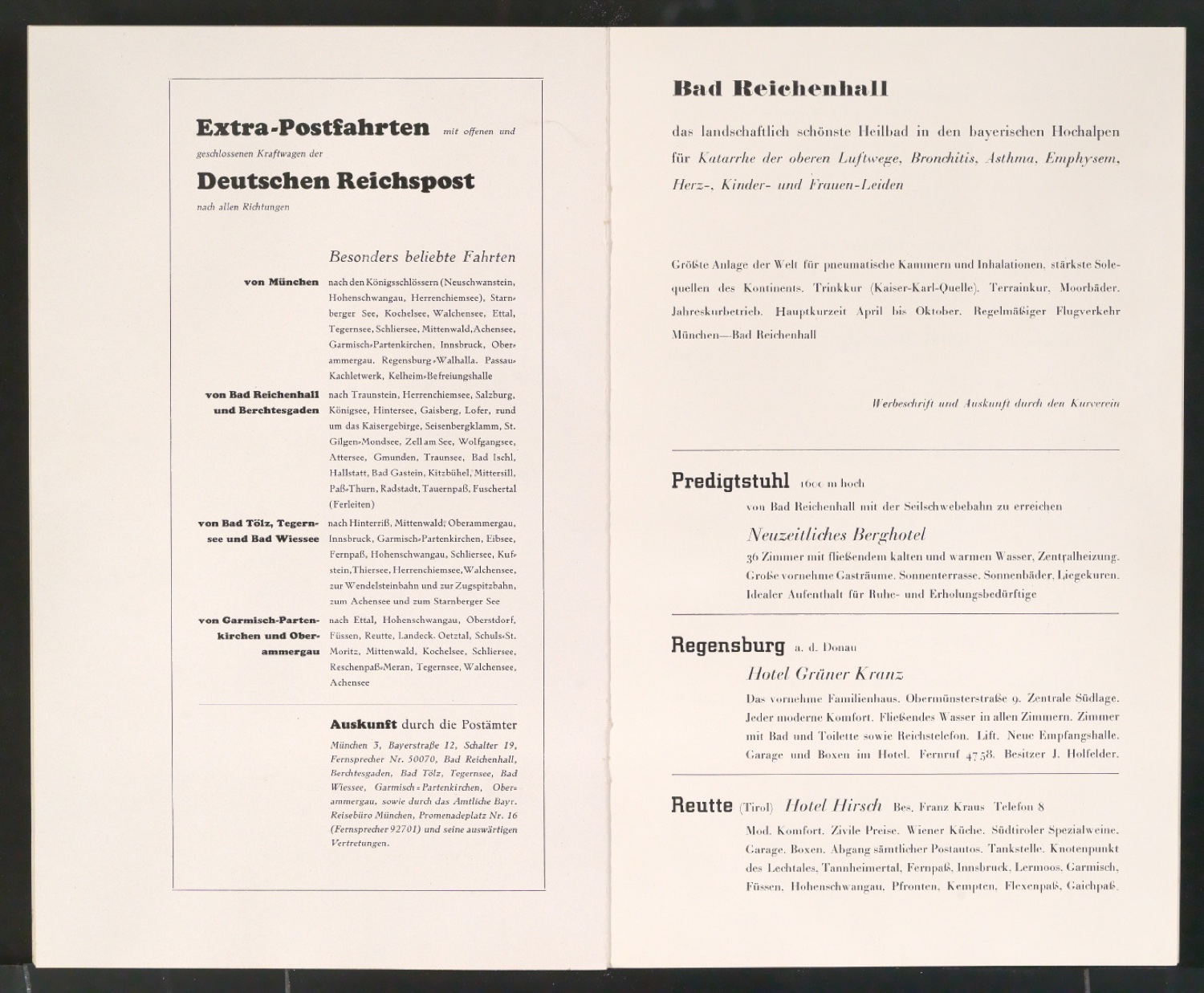 Probedruck für Werbebroschüre München und Südbayern — Blatt 7