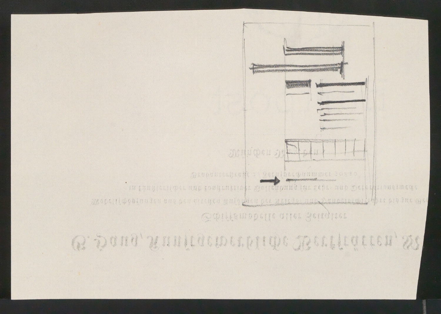 Konstruktivistische Zeichnung — Blatt 1