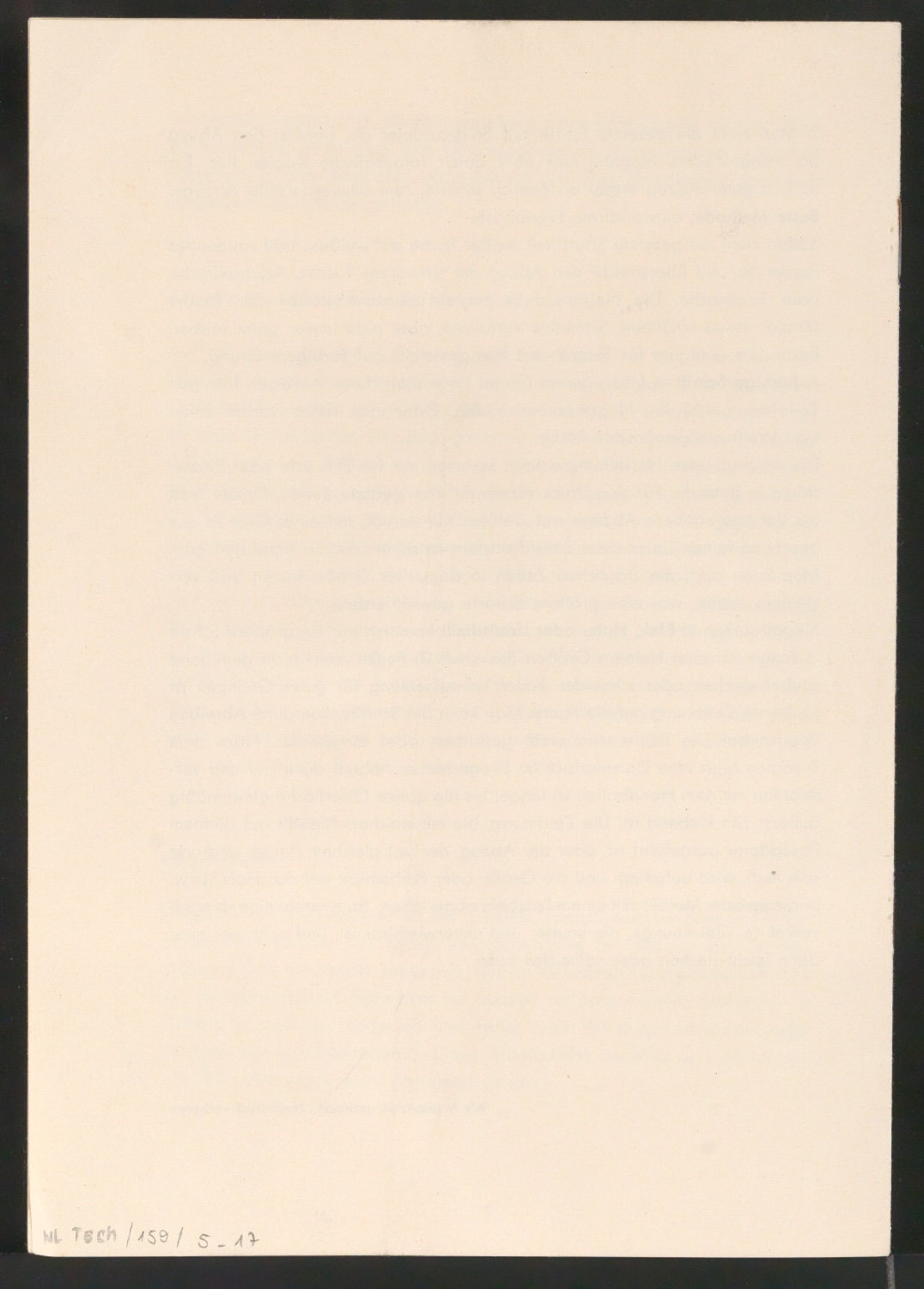Regeln für die Gestaltung des Akzidenzsatzes — Blatt 5
