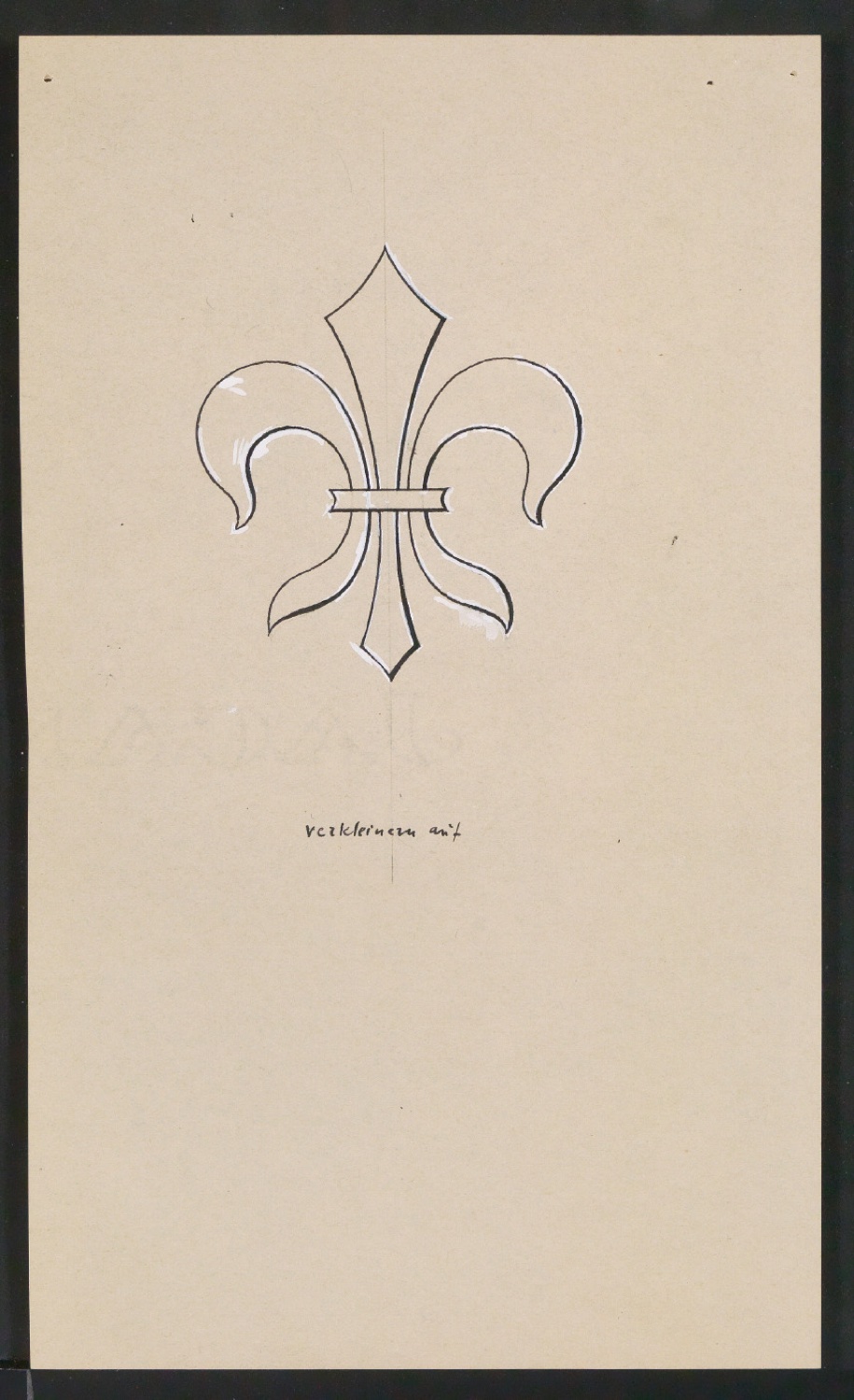 Notizen und gesammelte Firmenzeichen für das Typoskript Typosignete und Kurzzeichen — Blatt 11