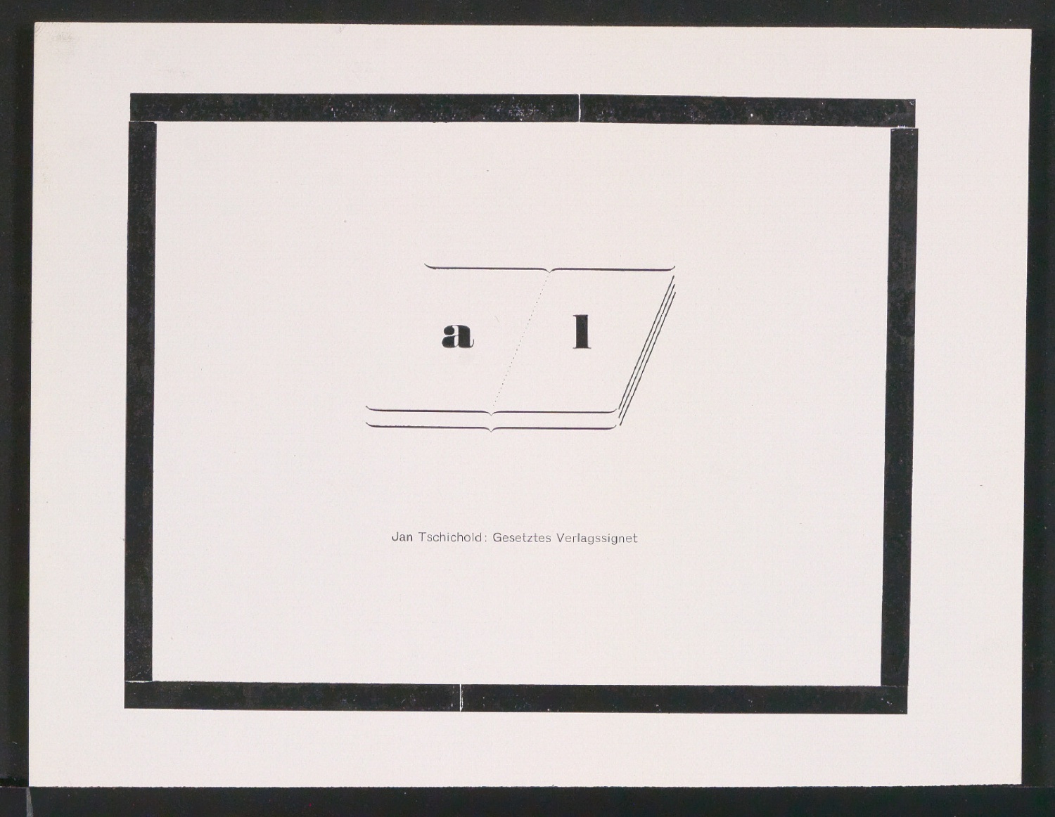 Notizen und gesammelte Firmenzeichen für das Typoskript Typosignete und Kurzzeichen — Blatt 15