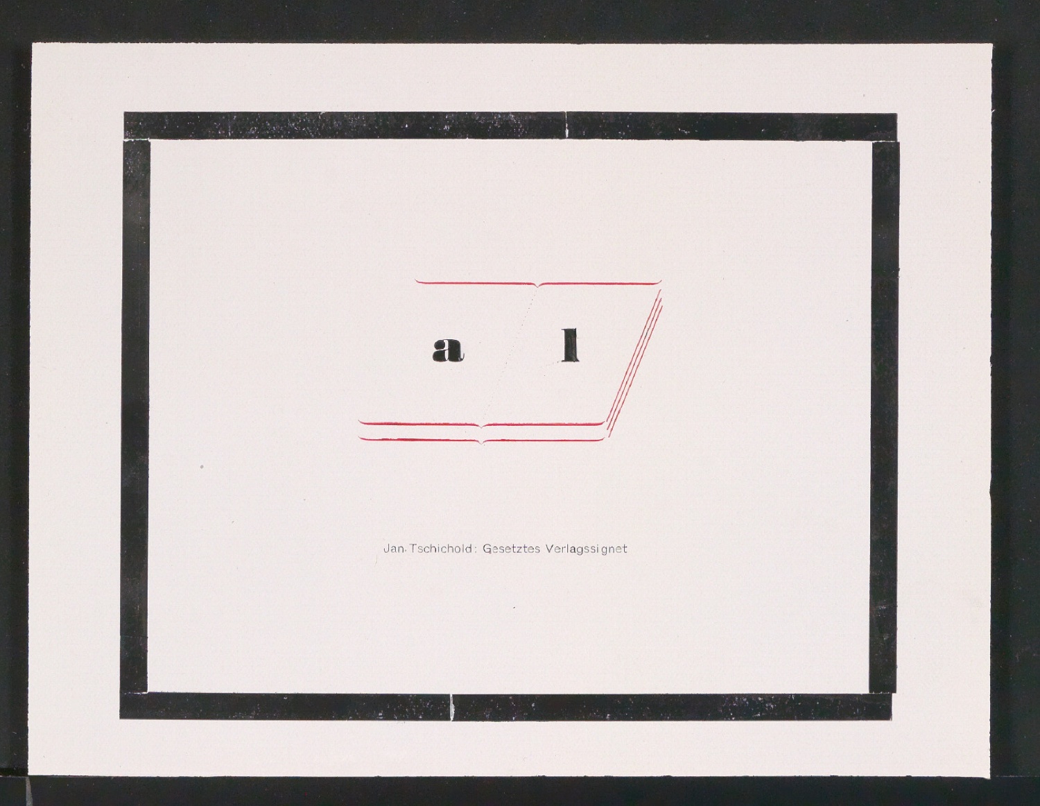 Notizen und gesammelte Firmenzeichen für das Typoskript Typosignete und Kurzzeichen — Blatt 17