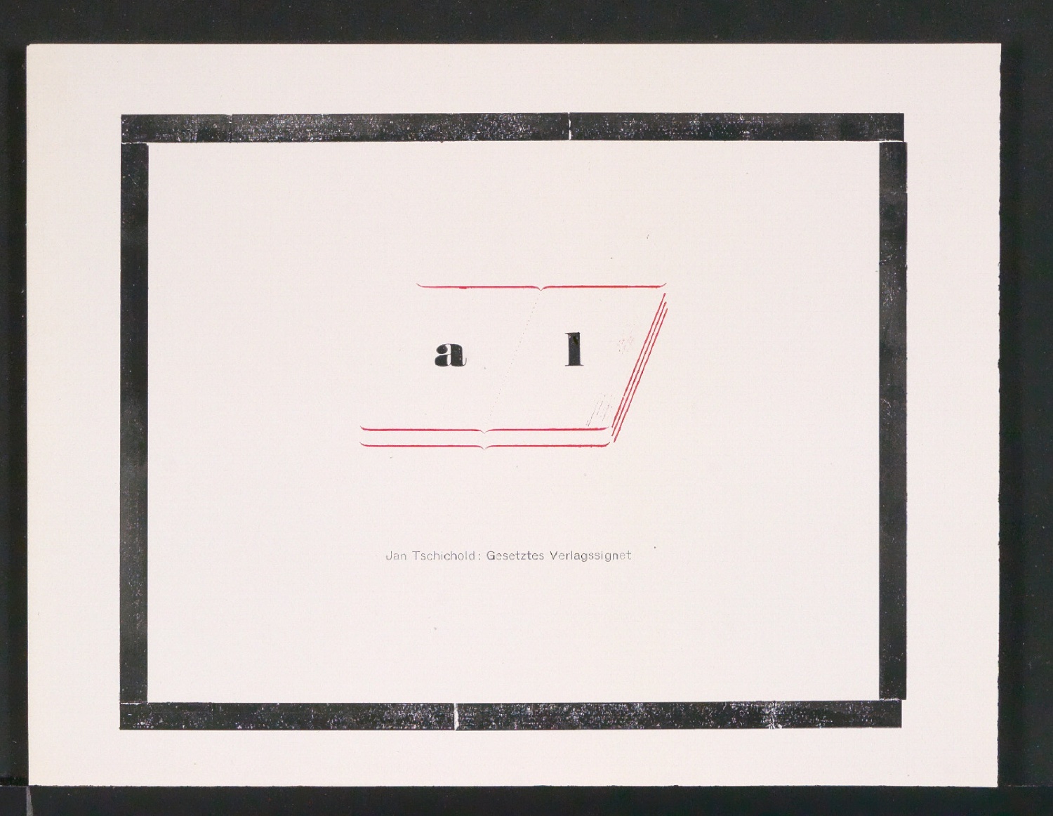 Notizen und gesammelte Firmenzeichen für das Typoskript Typosignete und Kurzzeichen — Blatt 19