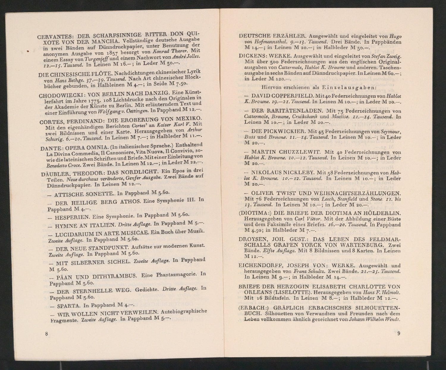 Bücher des Insel-Verlags — Blatt 5