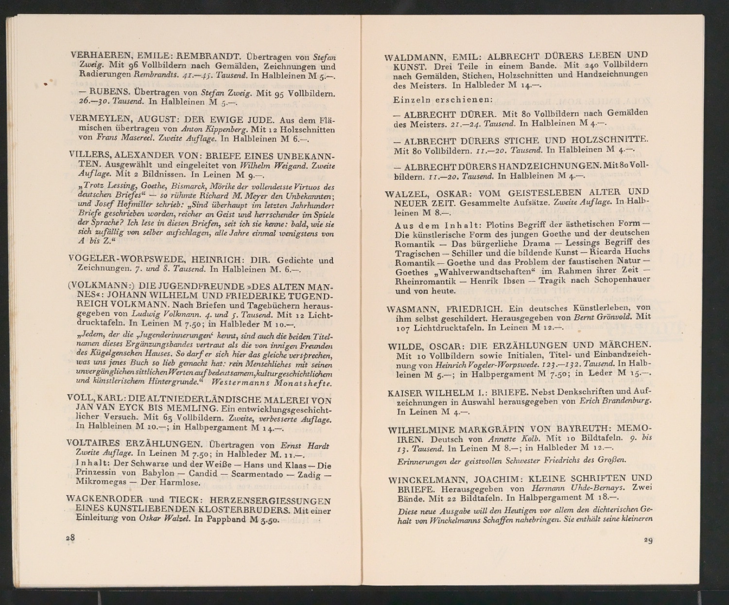 Bücher des Insel-Verlags — Blatt 15
