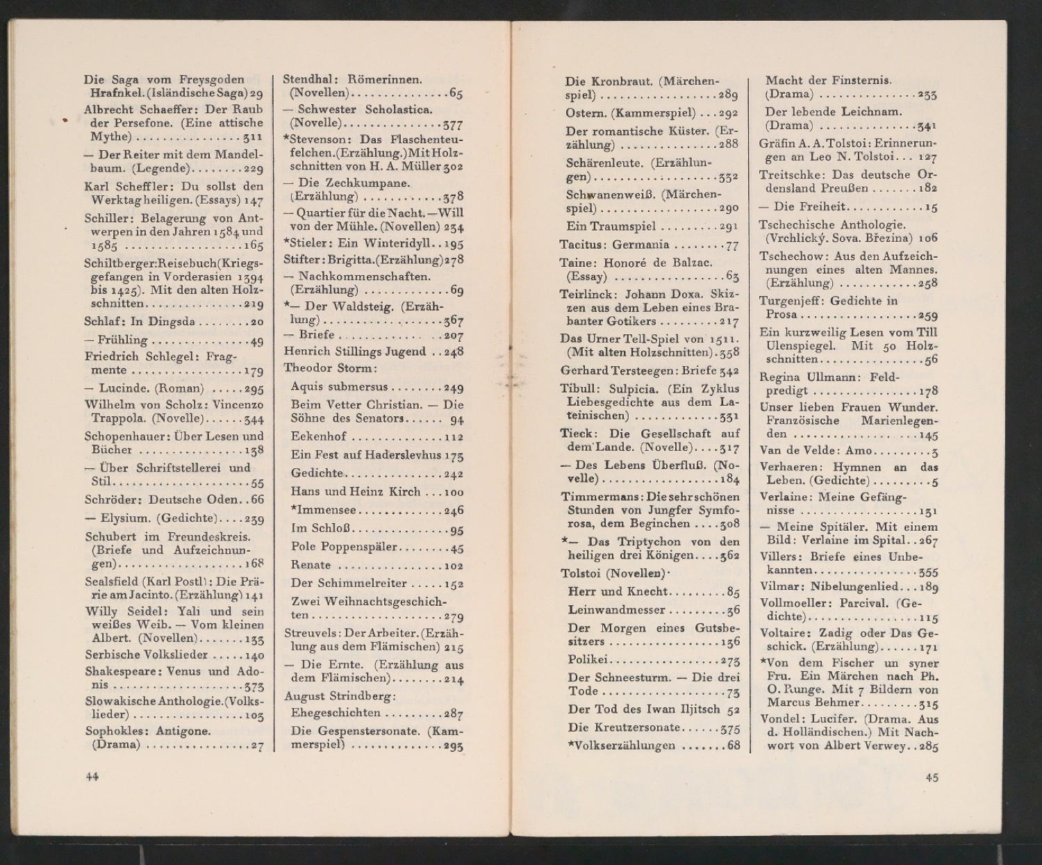 Bücher des Insel-Verlags — Blatt 23