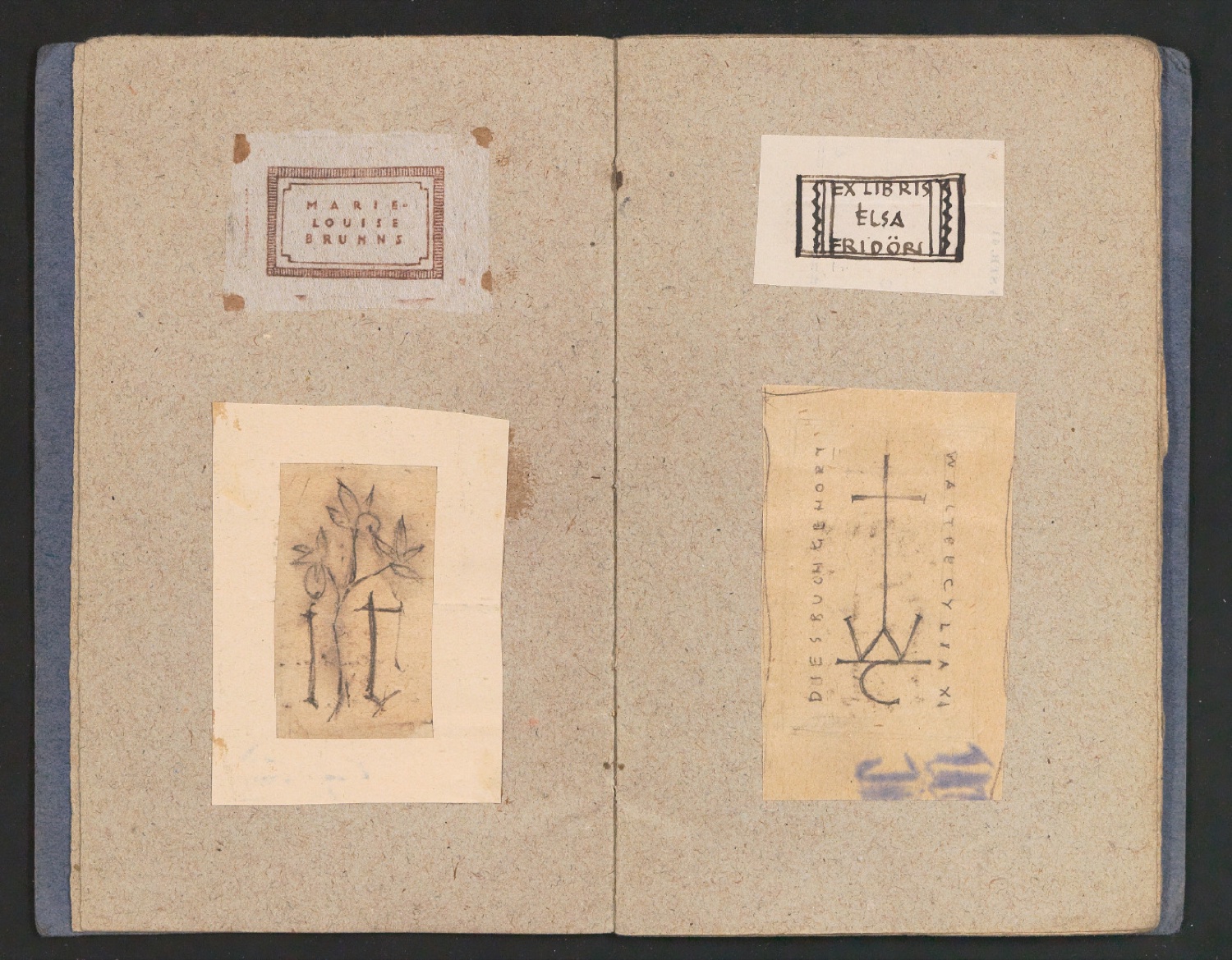 Skizzenbuch für Exlibris — Blatt 3
