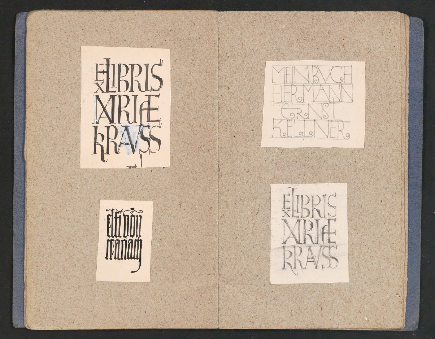 Skizzenbuch für Exlibris — Blatt 8