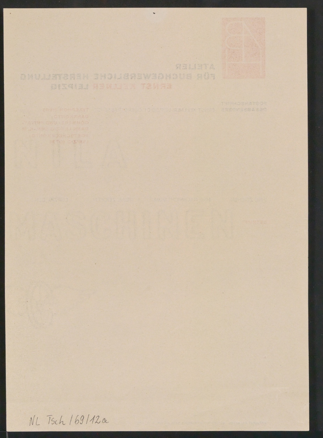Geschäftsbriefvordruck nach Din 676 — Blatt 2
