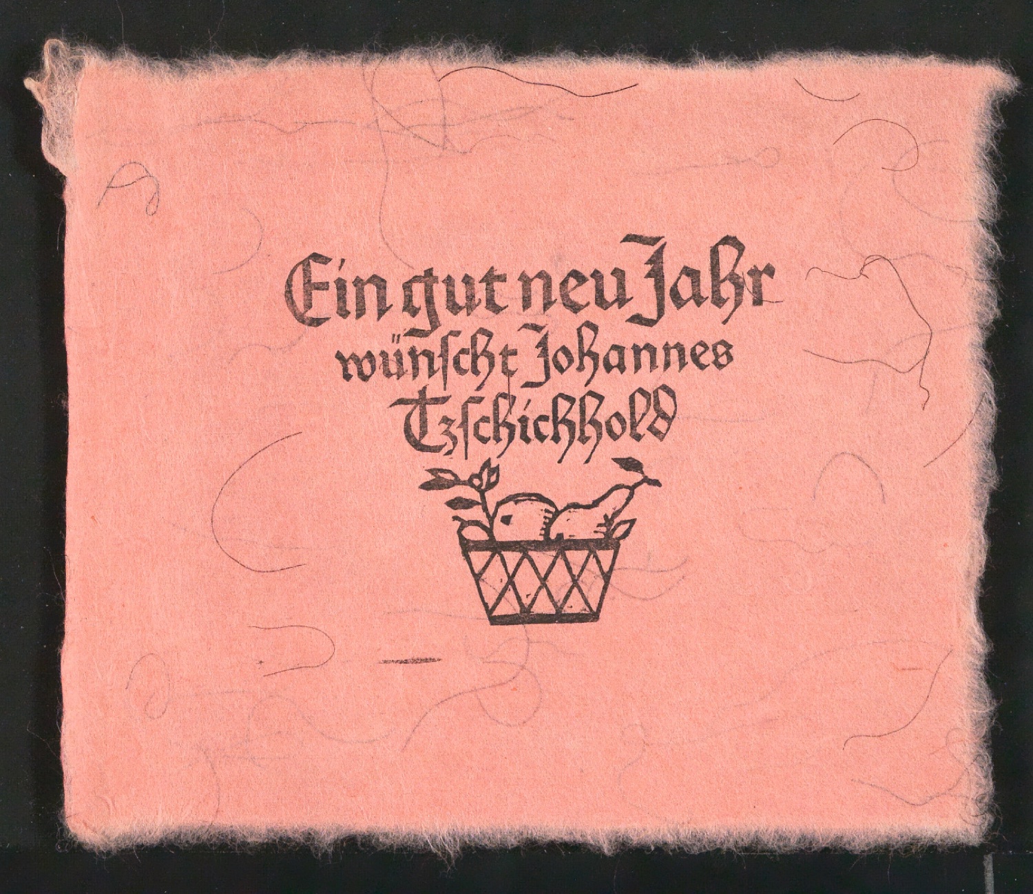 Ein gut neu Jahr wünscht Johannes Tzschichhold — Blatt 3